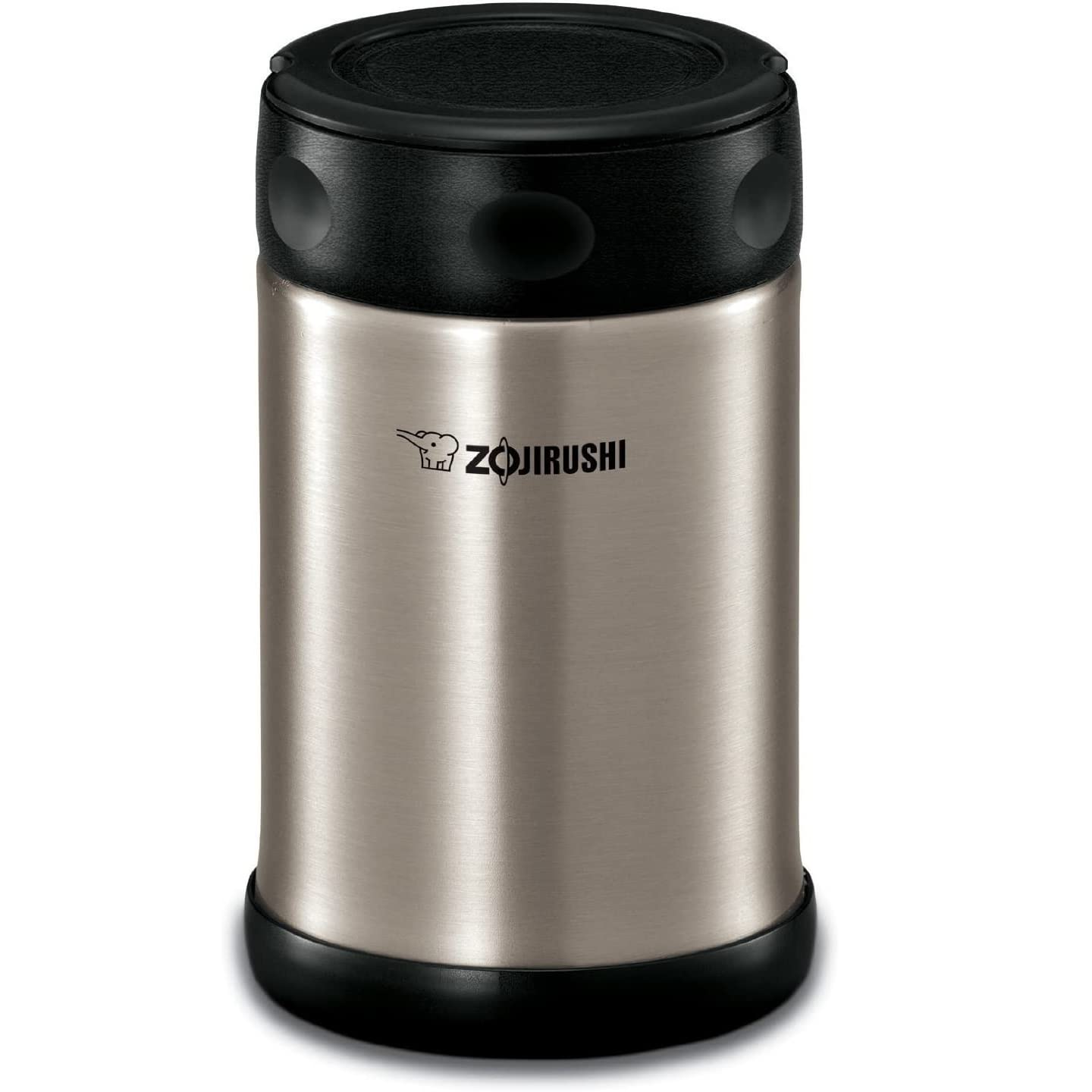 Zojirushi Stainless Steel Food Jar 500ml Black - Thermal Container by Zojirushi