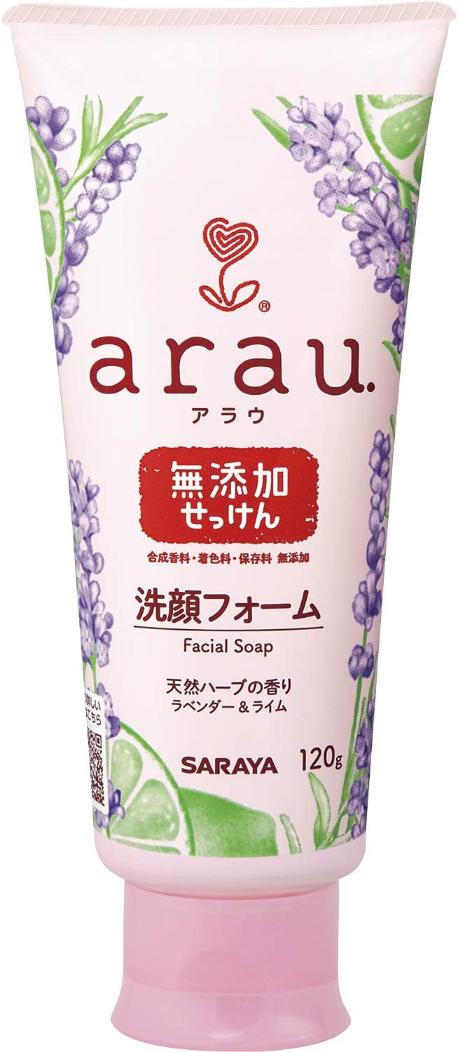 Saraya Arau Facial Foam Soap Cleanser 120G