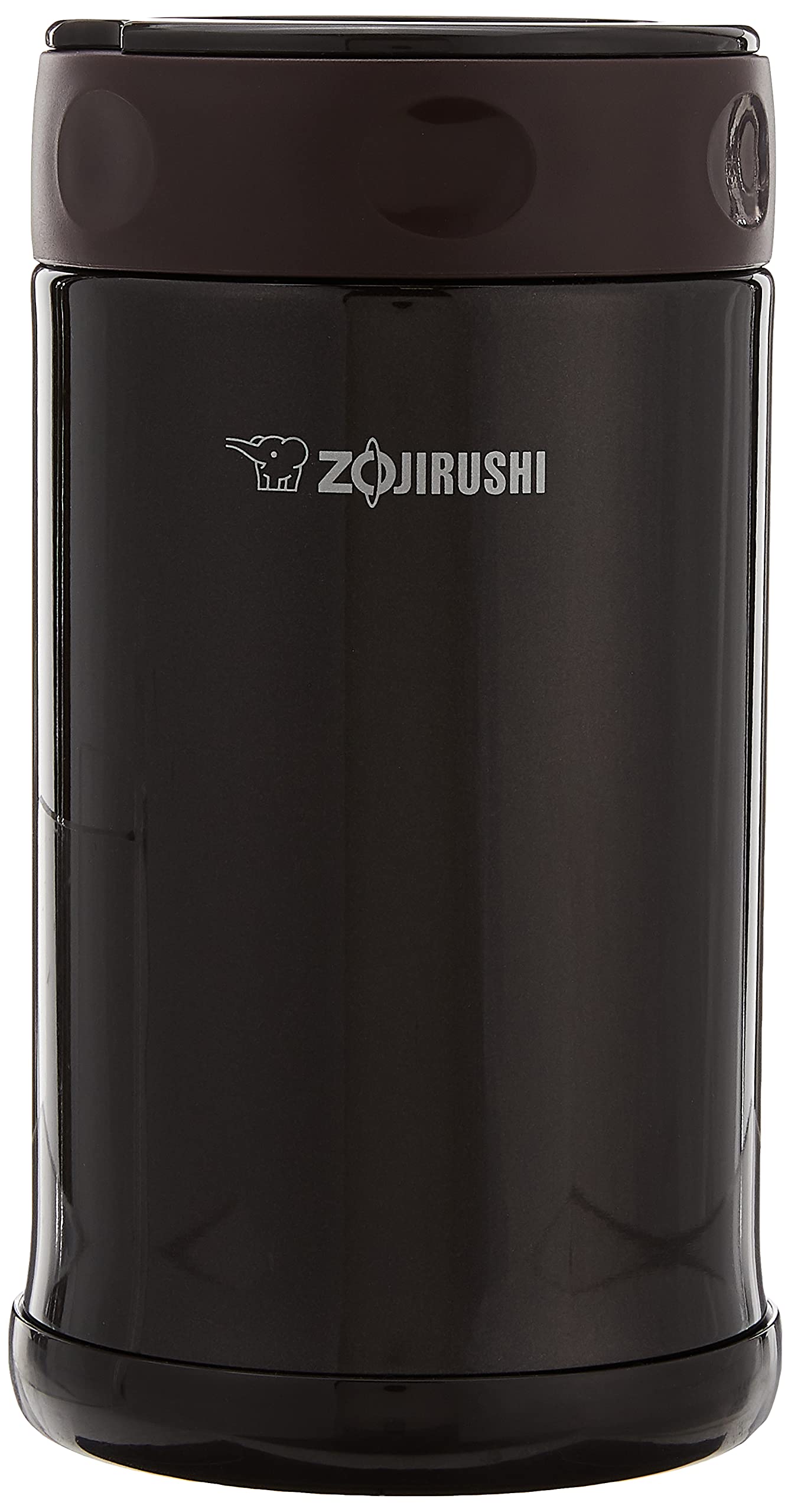 Zojirushi Dark Brown Food Jar 740Ml - Compact and Versatile Storage Solution