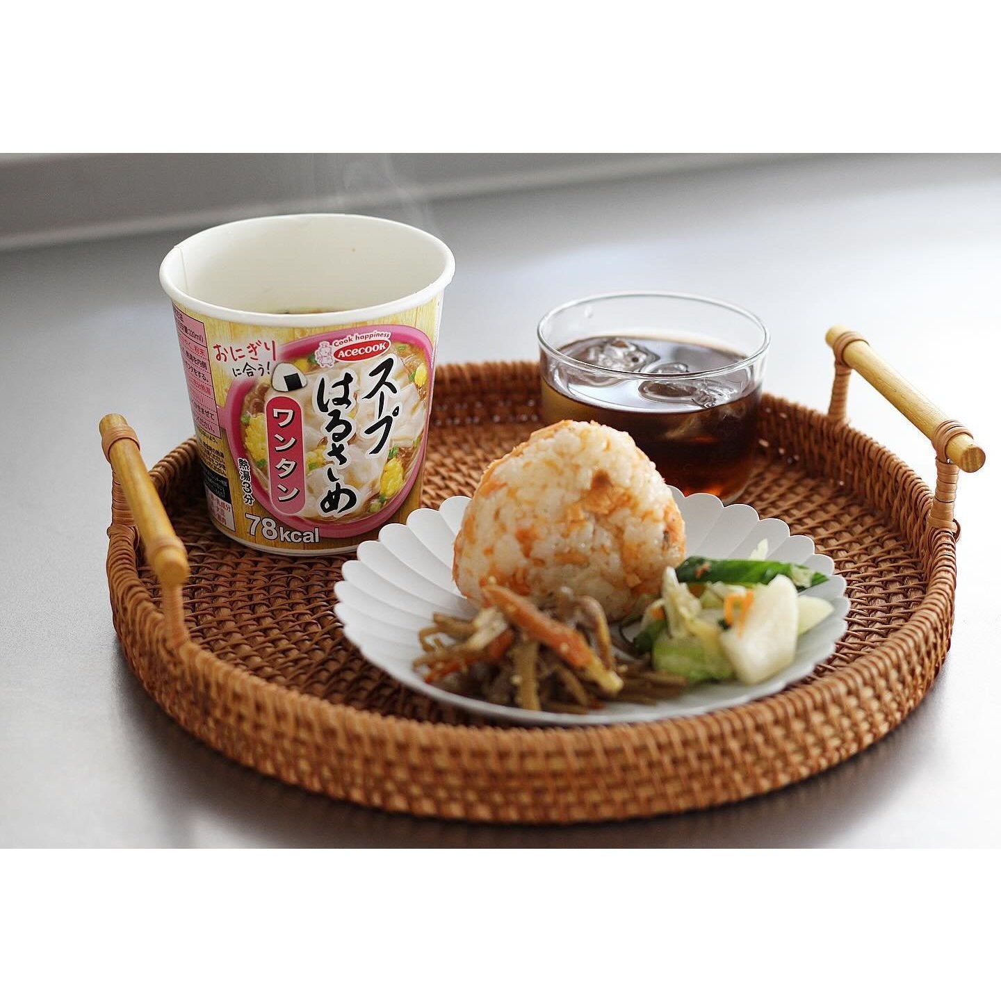 Acecook Harusame Glass Noodles & Wonton Dumpling Soup 22g (Pack of 6)