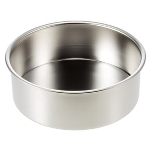 Akagawa Kibutsu Stainless Steel Round Cake Pan With Removable Bottom 15cm - YOYO JAPAN