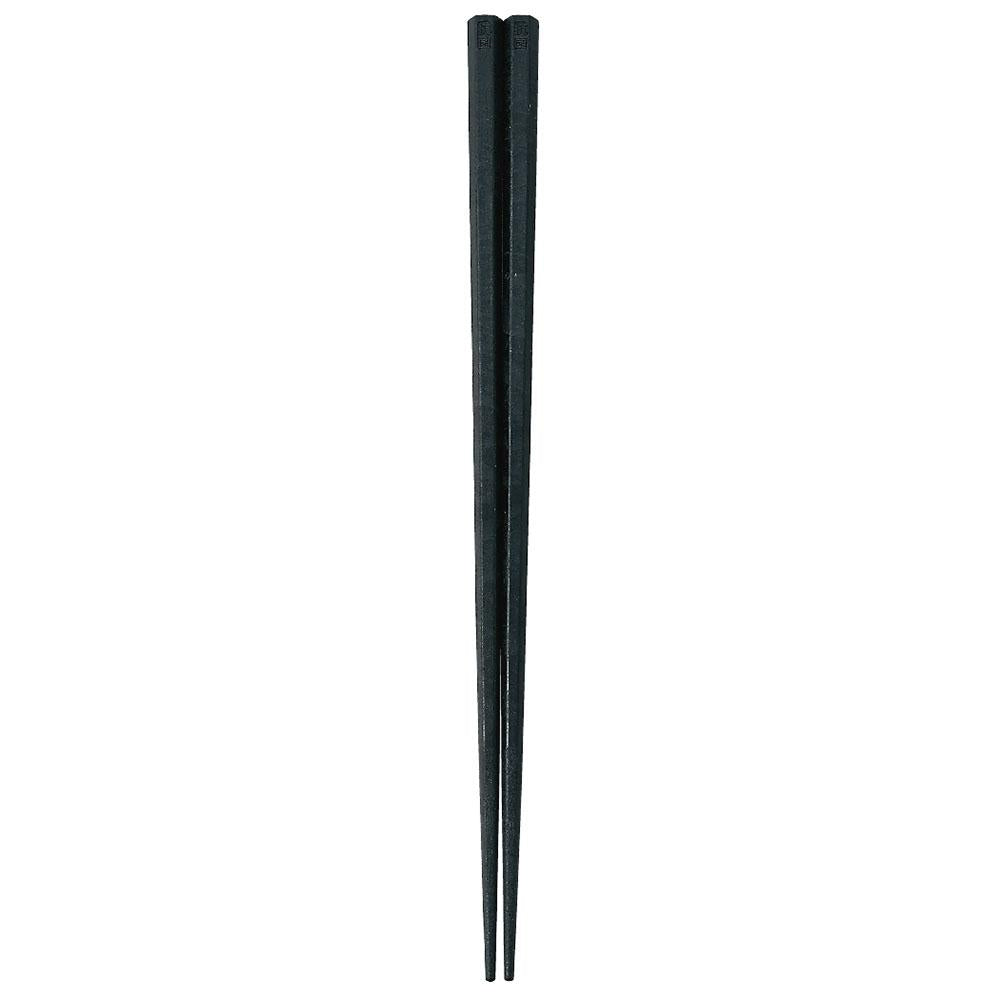 Akebono Antibacterial Hexagonal Chopsticks Black 21Cm From Japan