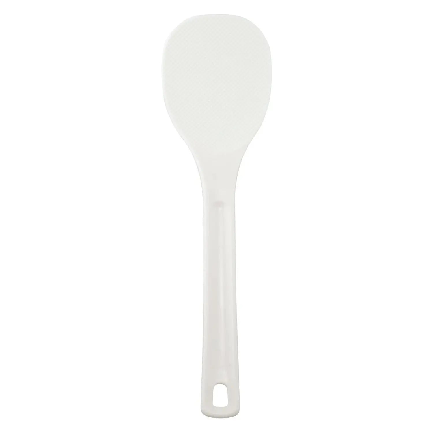 Akebono 30Cm White Polypropylene Rice Spatula - Made In Japan