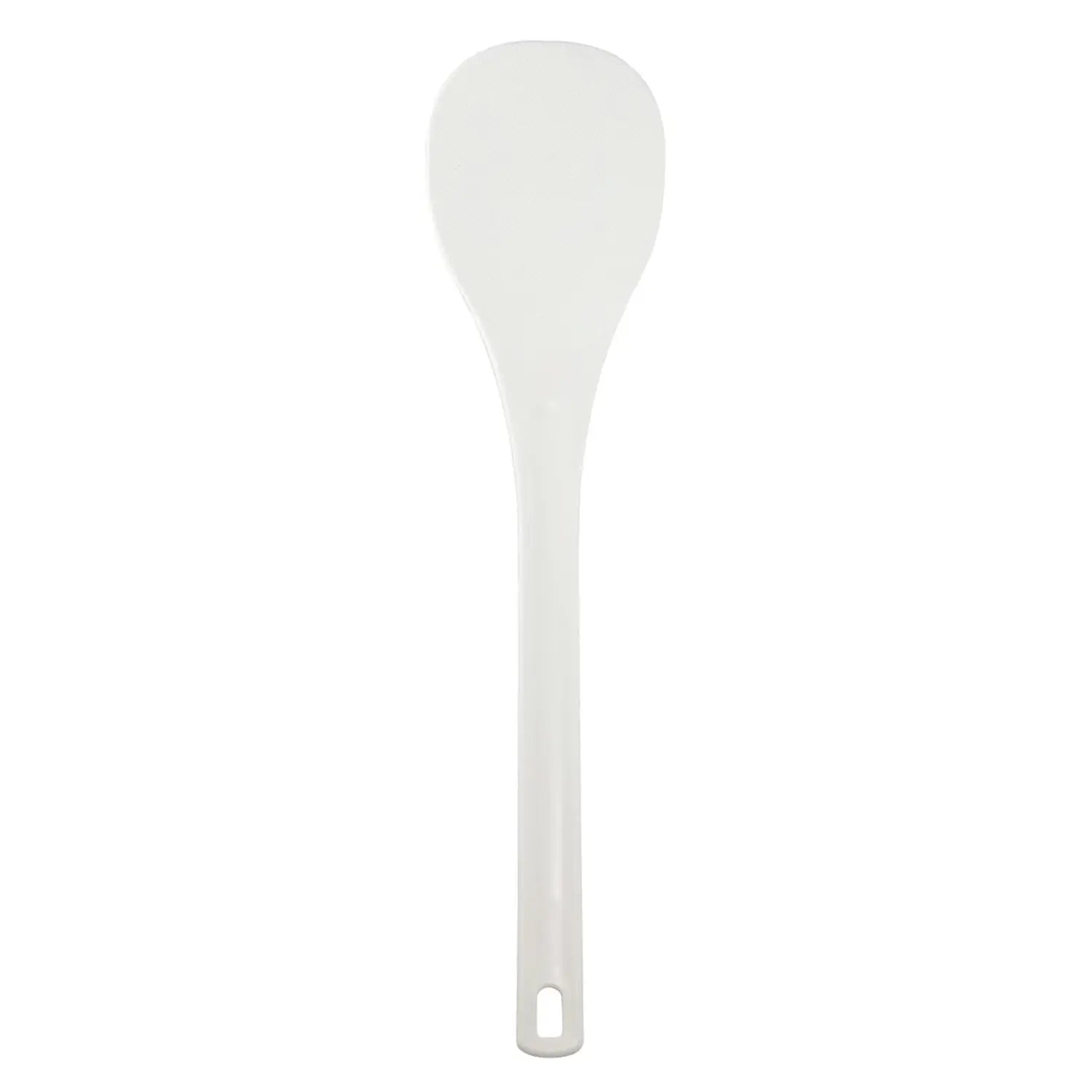 Akebono 45Cm White Polypropylene Rice Spatula - Made In Japan