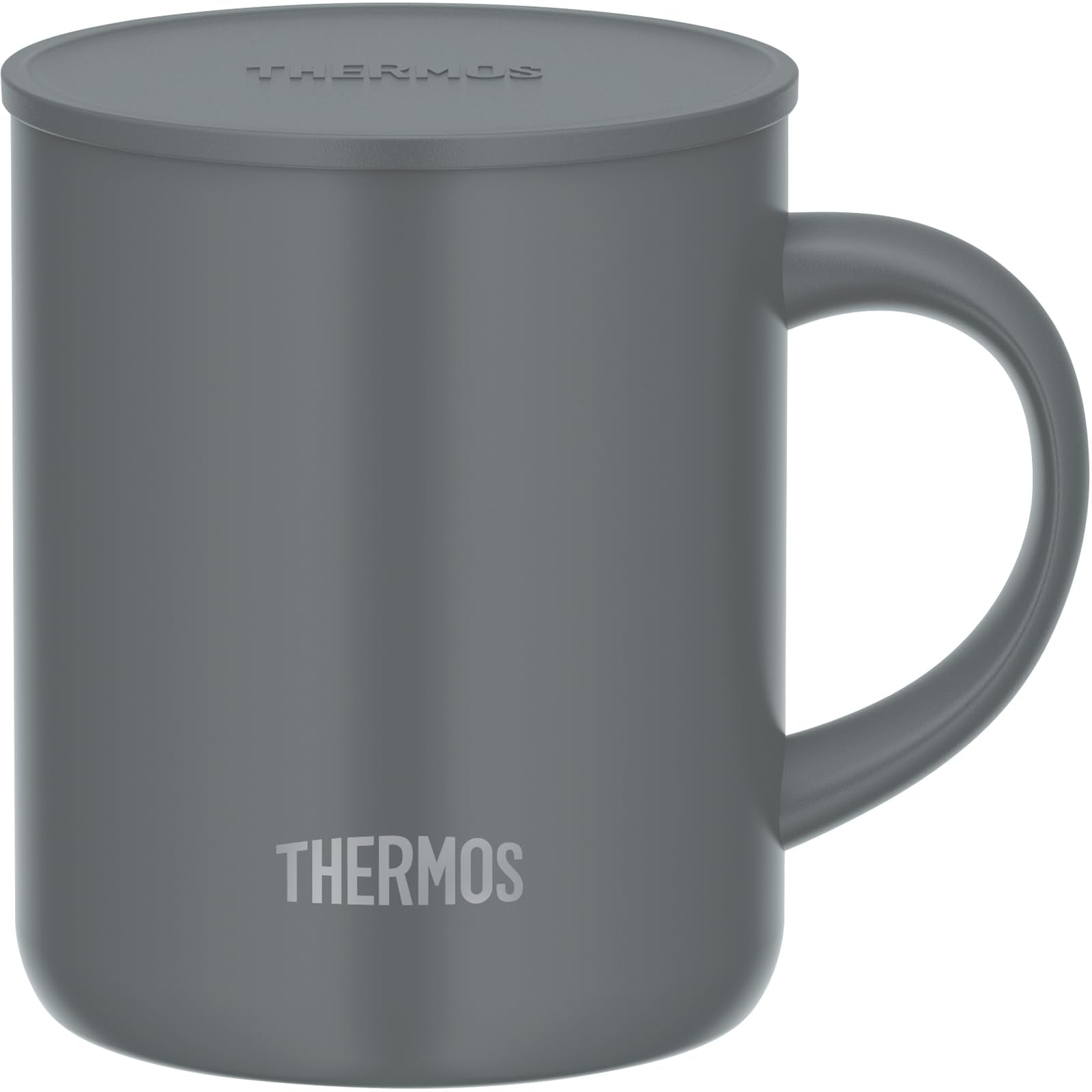 Thermos Dark Gray Vacuum Insulated Mug with Lid 350ml - JDG-352C