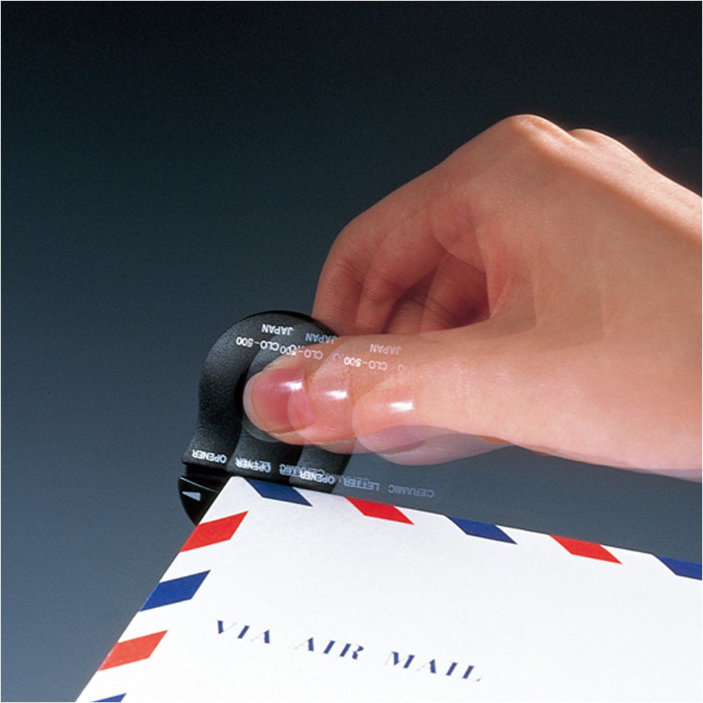 Auto Japan Ceramic Letter Opener Black Clo-500 - Letter Opener Black - YOYO JAPAN