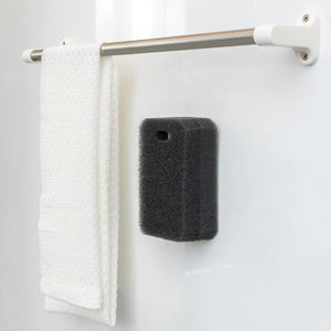 Azuma Industrial Japan Bathtub Handy Brush Washing Sponge W/Hook Magnet Foaming & Drainage Sm@Rt649 - YOYO JAPAN