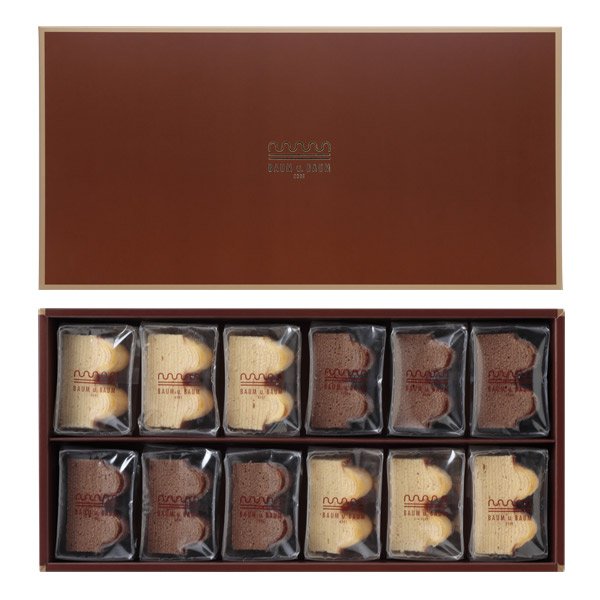 Baum u. Baum Japanese Baumkuchen Cake Assortment Box 12 Pieces