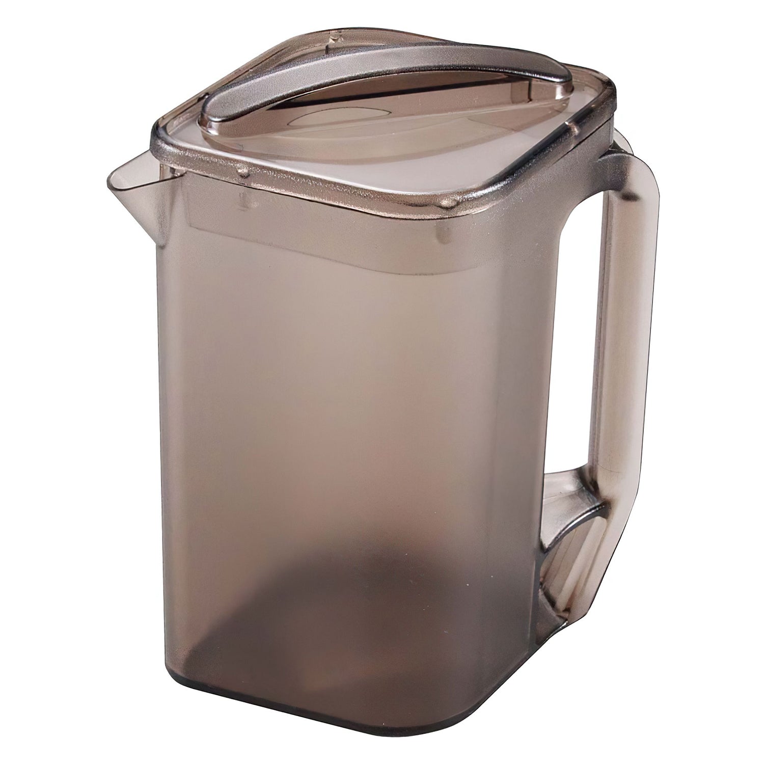 Benkei Plastic Square Water Pitcher 2.1L Brown - YOYO JAPAN