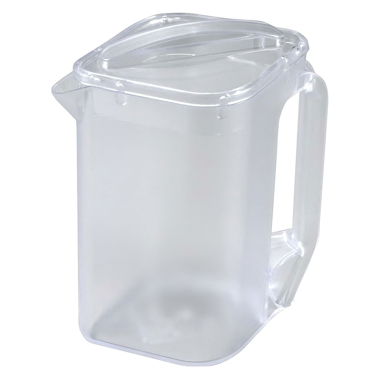 Benkei Plastic Square Water Pitcher 2.1L Clear - YOYO JAPAN
