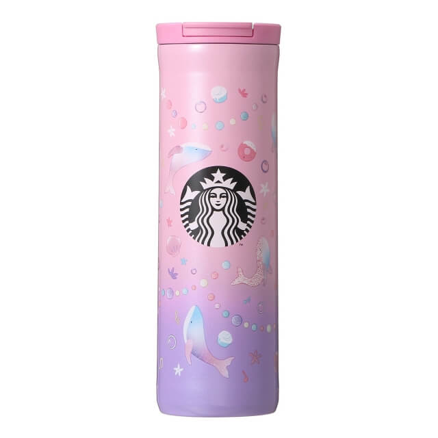 Starbucks Japan Bottle Wonder Ocean Purple With Easy Open Lid 473ml - Japanese Starbucks