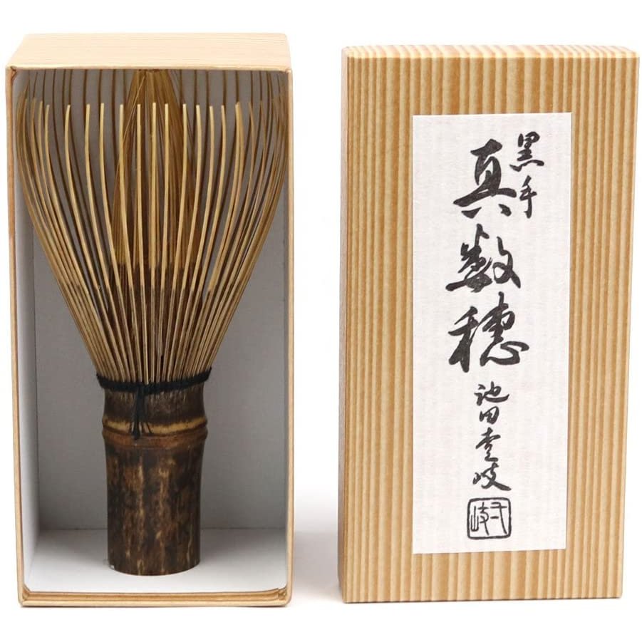 Chasen Black Bamboo Handmade Traditional Japanese Matcha Whisk