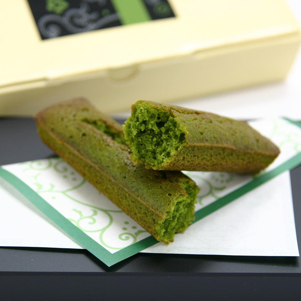 Chayudo Uji Matcha Green Tea Flavored Financier Cakes 5 Pieces