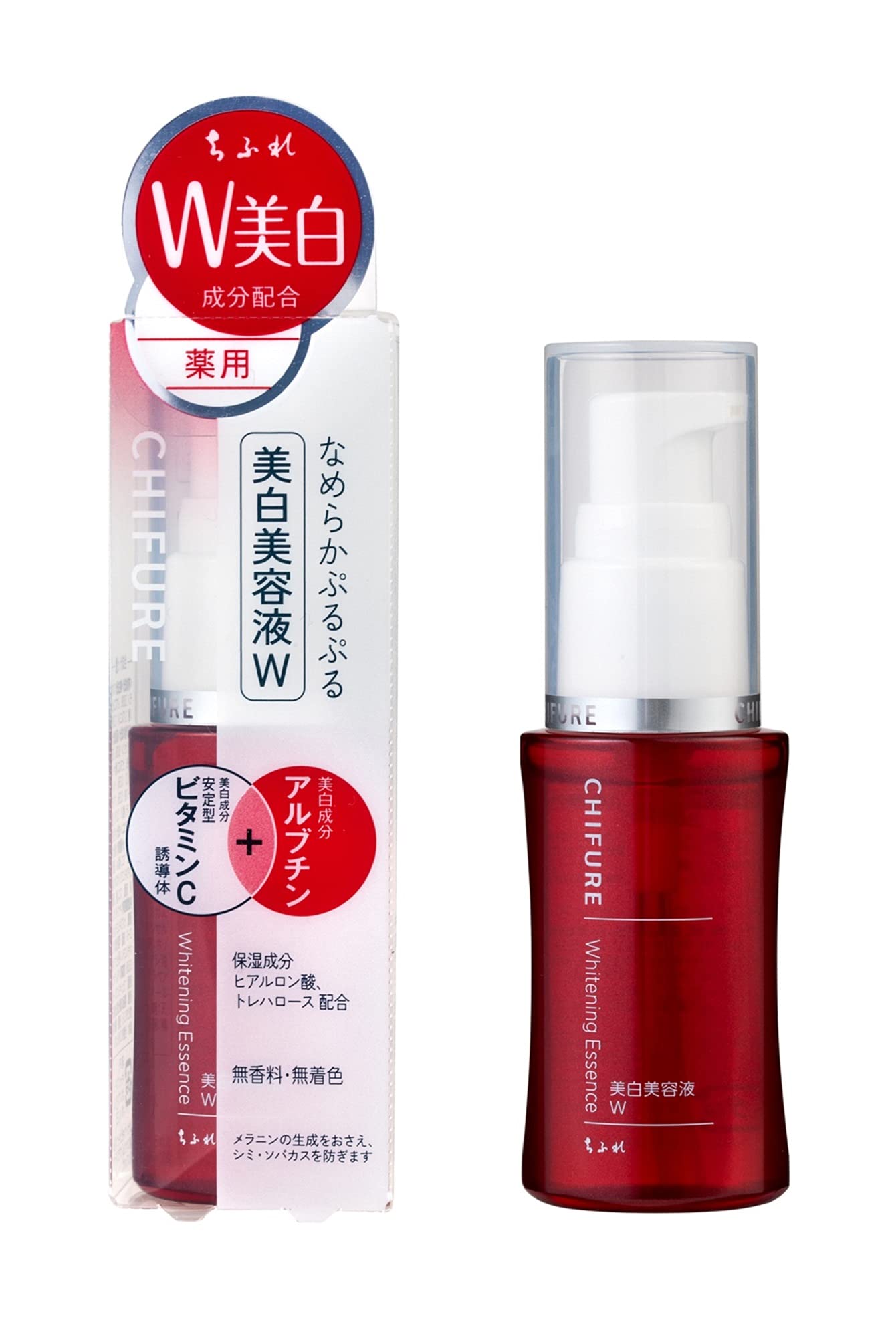 Chifure Whitening Serum W Unscented Quasi-Drug 1 Piece Brightening Formula