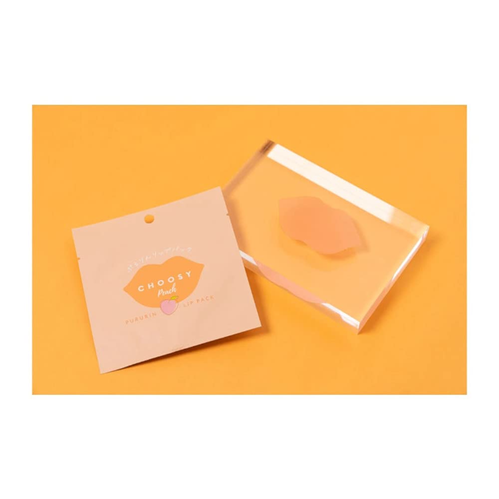 Choosy Plump Lip Balm Peach Scent - Moisturizing Lip Care by Choosy