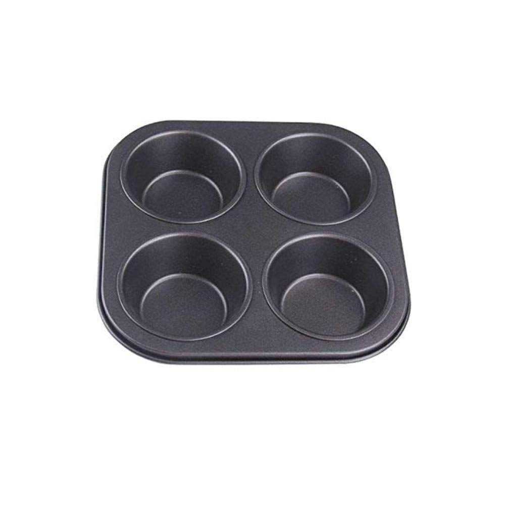 Cz-Ing Japan 4-Cavity Non-Stick Carbon Steel Muffin Pan Muffin Pancake Baking Mold Tray Pot Kitchen - YOYO JAPAN