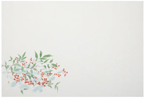 Daikoku Kogyo Japan Placemat Table Mat Nanten T-129 100 Pieces Seasonal Pattern - YOYO JAPAN