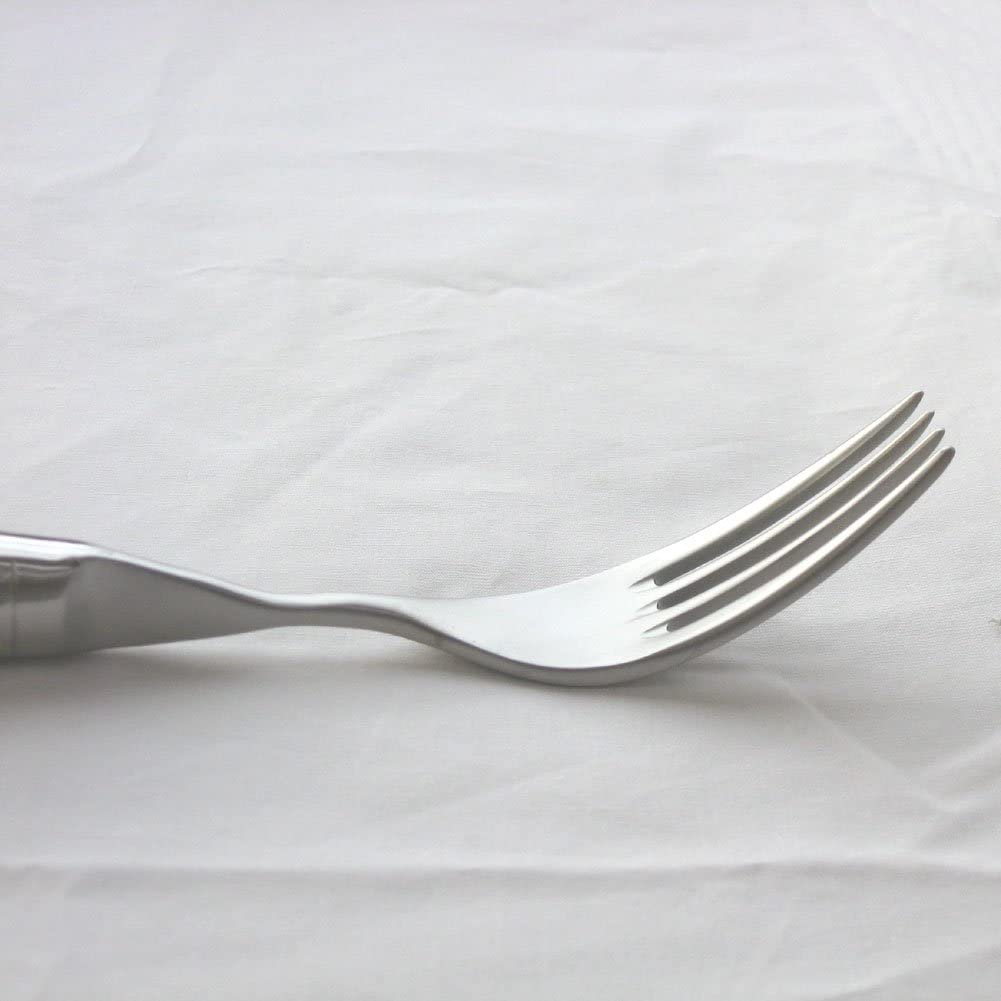 Lightweight Stainless Steel Steak Fork (Made in Japan) 215mm