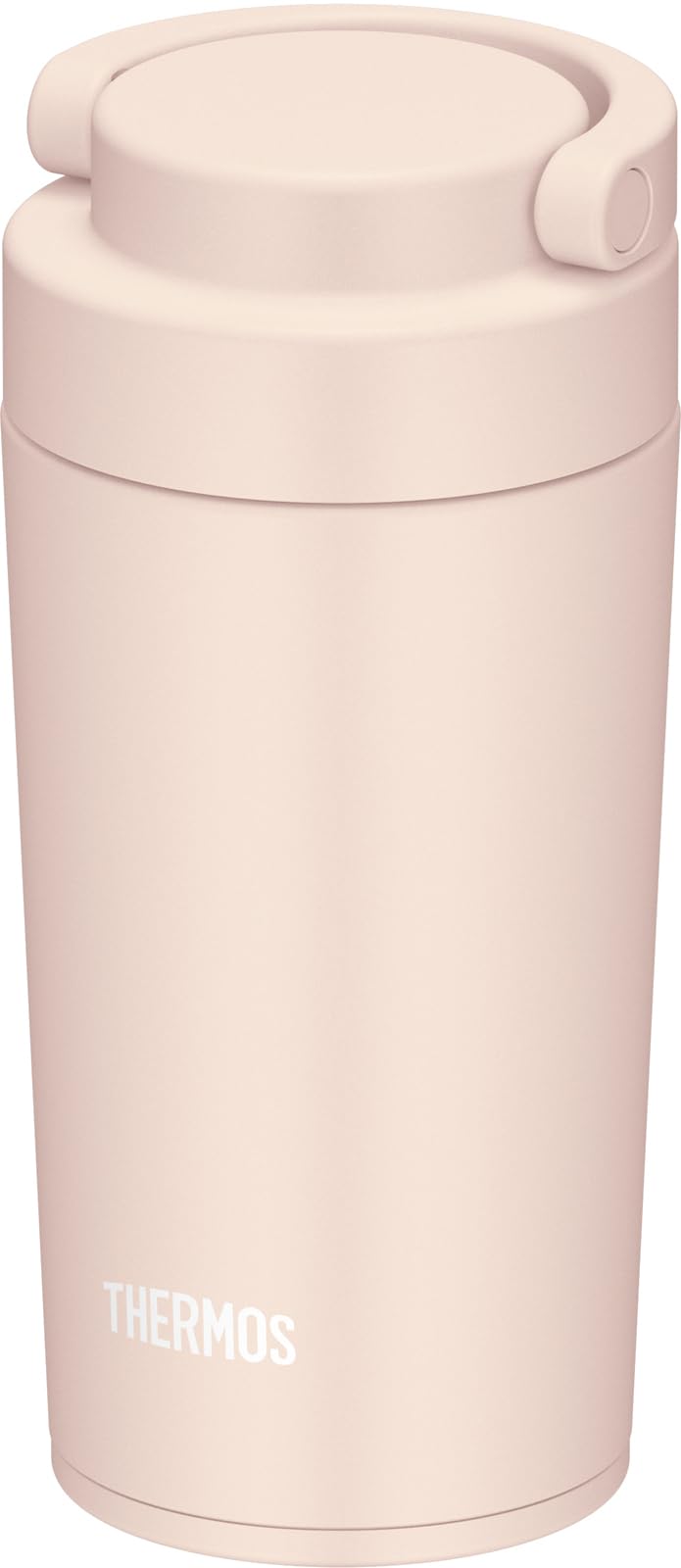 Thermos Jov-320 Bep Vacuum Insulated 320ml Water Bottle with Carry Handle Beige Pink