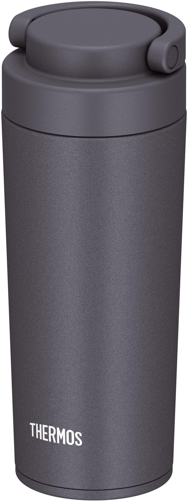 Thermos Jov-420 Mgy 420ml Metallic Gray Vacuum Insulated Water Bottle with Carry Handle Dishwasher Safe