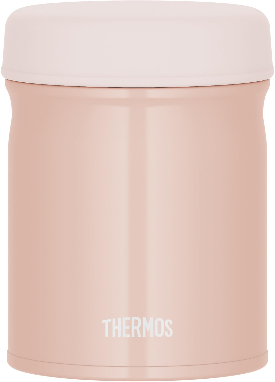 Thermos Beige Pink Vacuum Insulated Soup Jar 400ml Dishwasher-Safe Warm/Cold Jeb-400 Bep