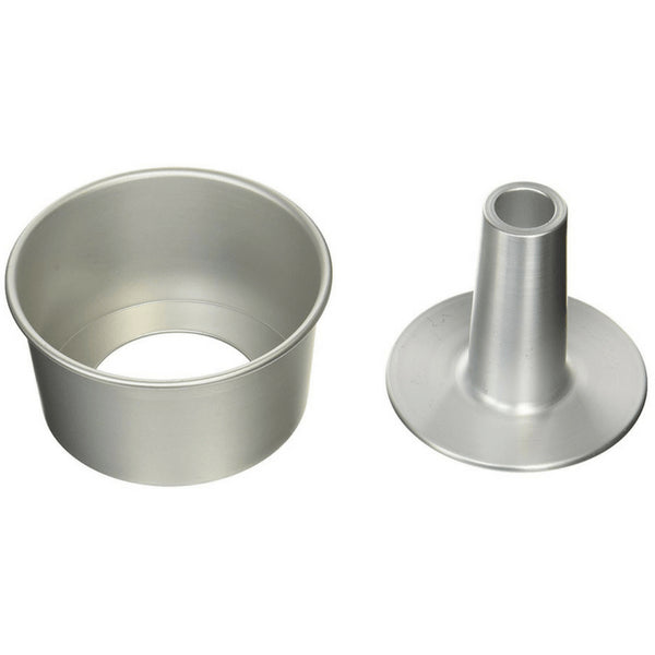 Ebm Aluminium Chiffon Cake Tin With Loose Base 10cm