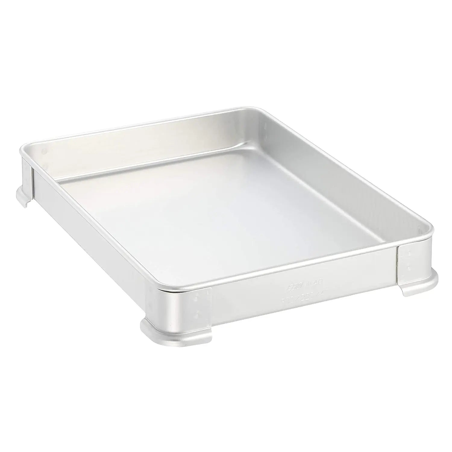 Ebm Anodized Aluminium Stackable Tray For Gyoza 335x255x40mm - Body