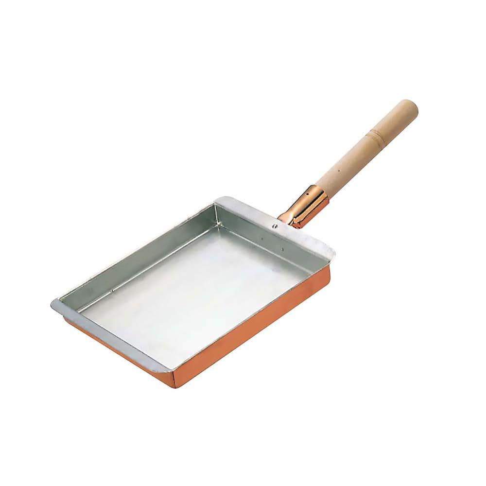 Ebm Copper Tamagoyaki Omelette Pan Kansai Style 16.5Cm - Japanese Cooking