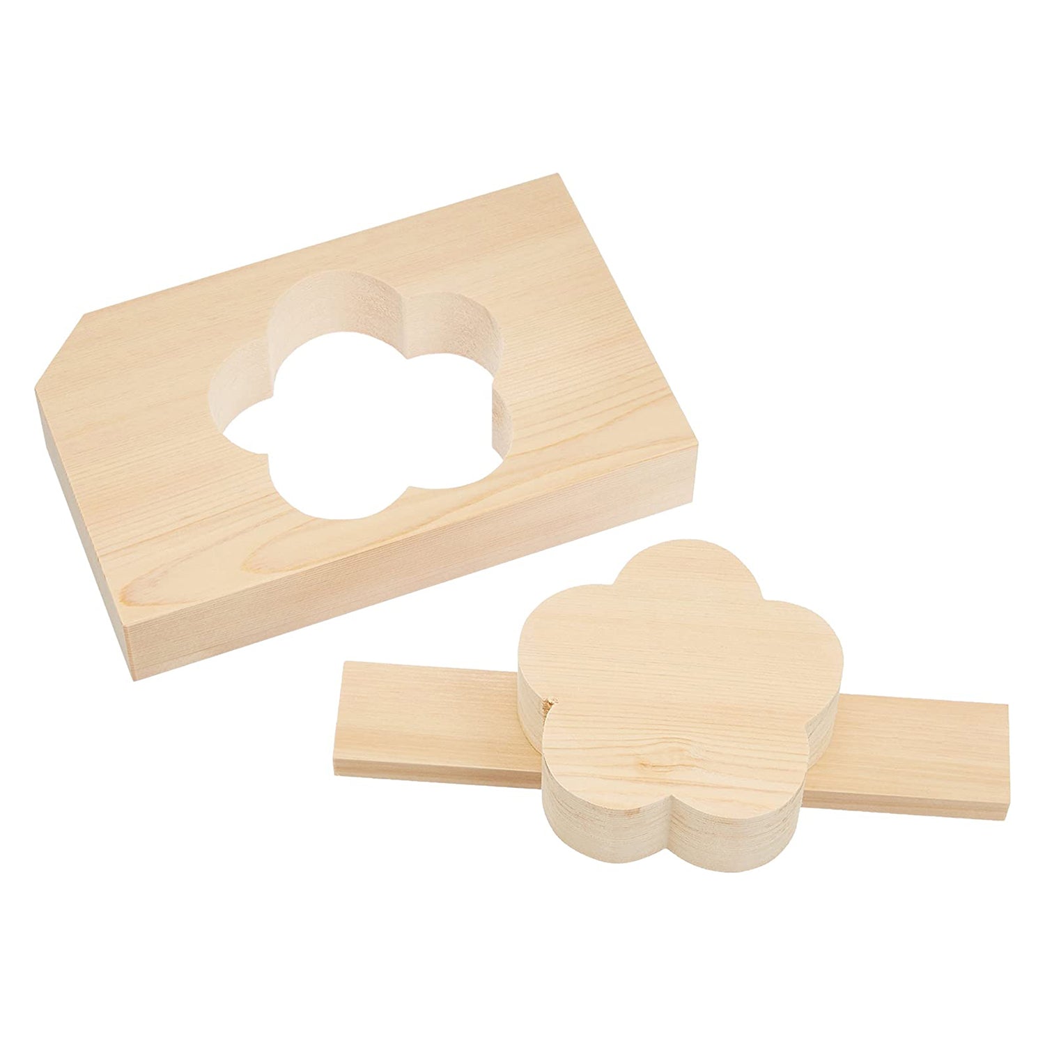 Ebm Hinoki Cypress Wooden Rice Mold