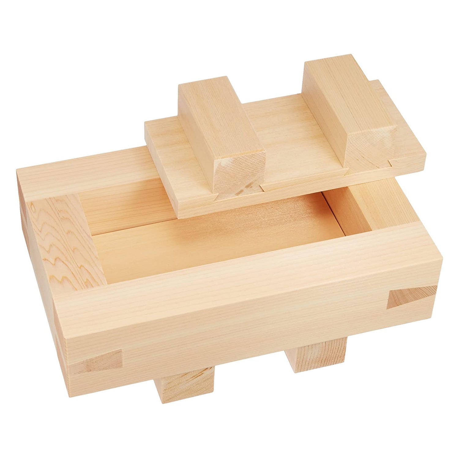 Ebm Hinoki Cypress Wooden Sushi Press Sushi Mold