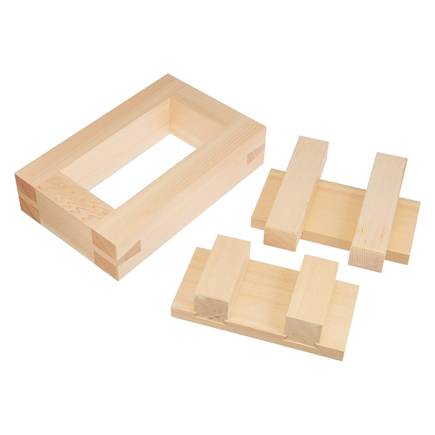 Ebm Hinoki Cypress Wooden Sushi Press Sushi Mold