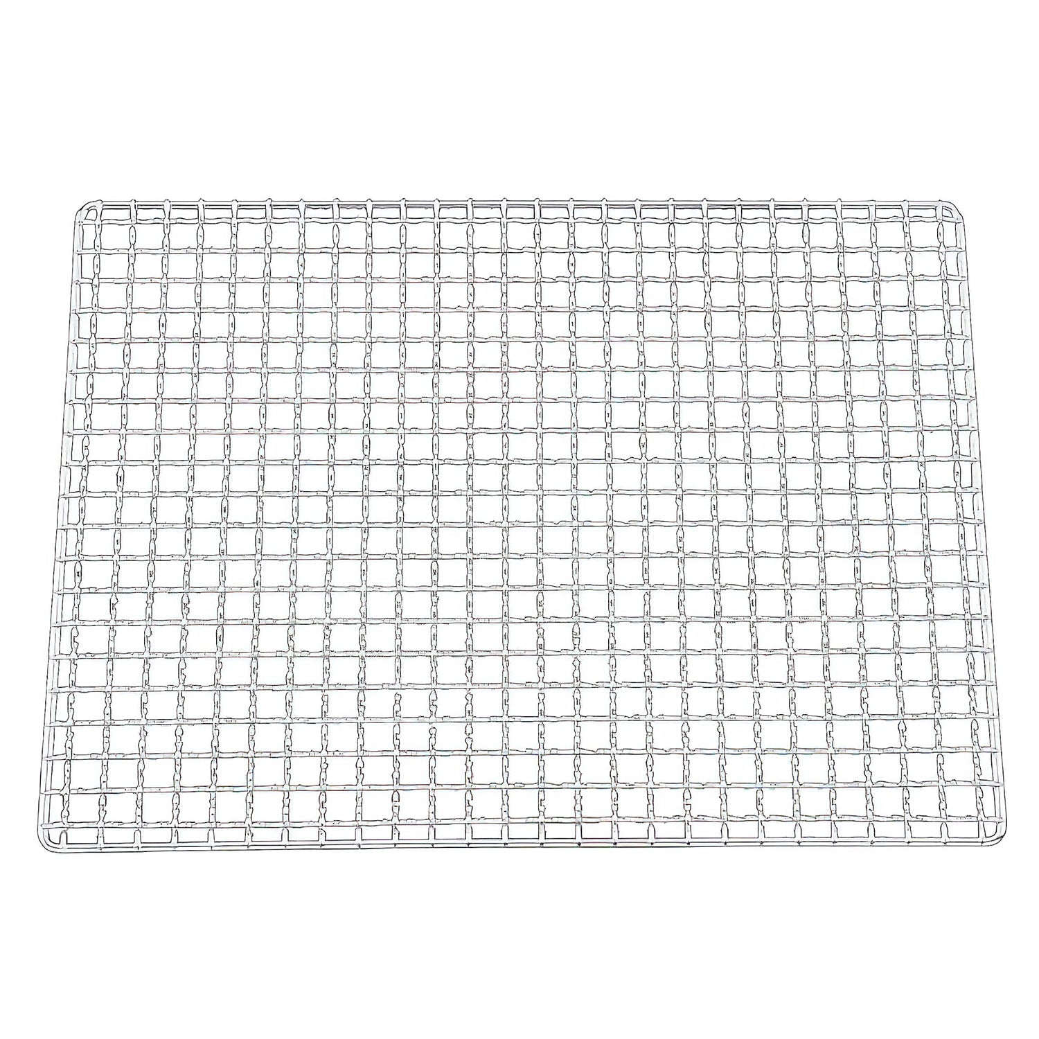 Ebm Stainless Steel Chrome Plated Barbecue Grill Mesh 48cm