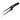 Ebm Stainless Steel Clever Chopstick Tongs Black - YOYO JAPAN