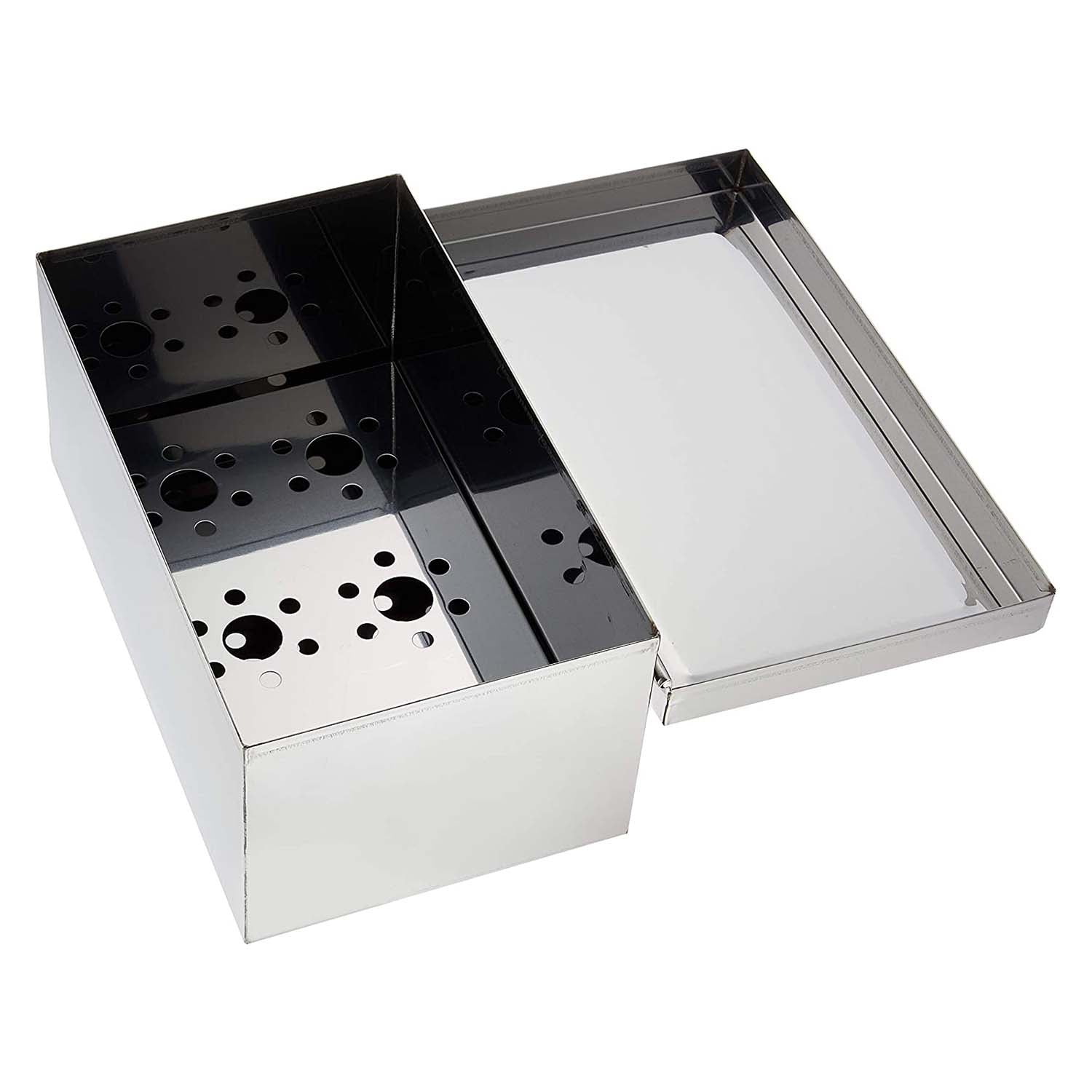 Ebematsu Stainless Steel Hinged Seaweed Storage Can From Japan