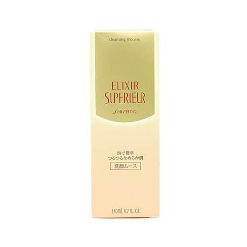 Shiseido Elixir Superieur Cleansing Mousse 140ml - Japanese Facial Cleansing