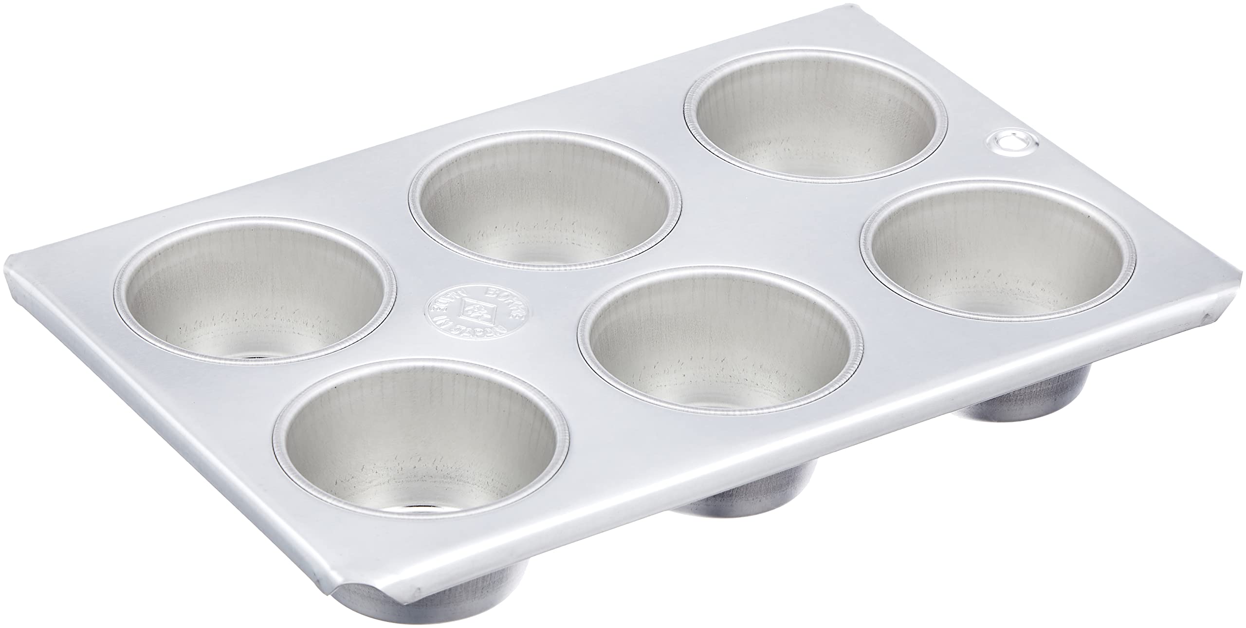 Endo Shoji Tin Muffin Type #10 Japan With 6 Cups