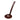 Entec Brown Melamine Long-Handled Udon/Soba/Ramen Noodle Spoon 19.5Cm Japan - YOYO JAPAN