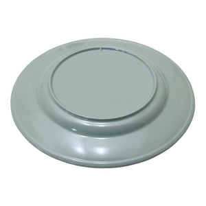 Entec Melamine Ramen Bowl Saucer Black - Large - YOYO JAPAN