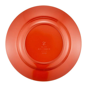 Entec Melamine Ramen Bowl Saucer White - Large - YOYO JAPAN