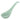 Entec Melamine Renge Spoon 16Cm Green - YOYO JAPAN
