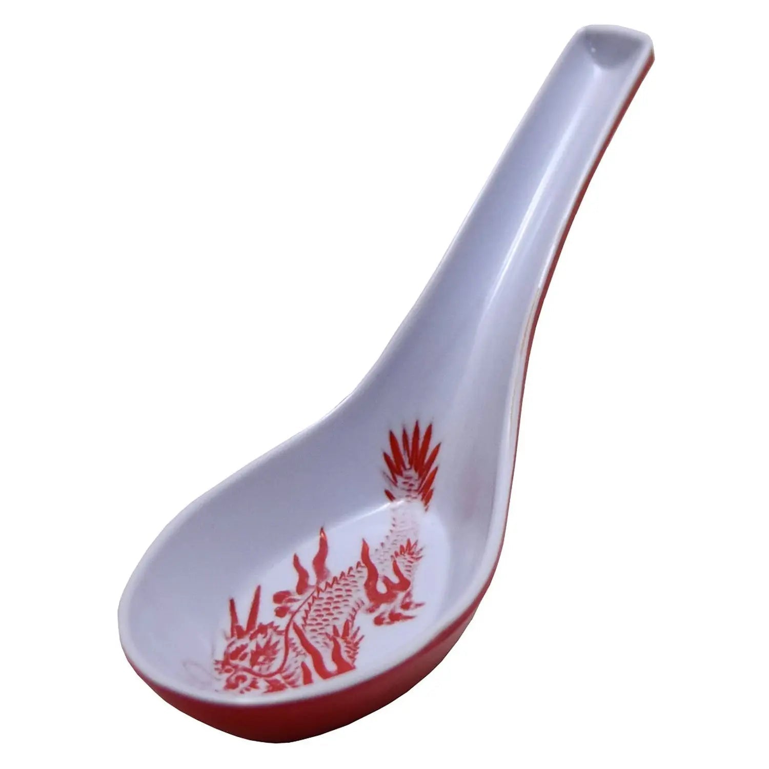 Entec Red Dragon Ramen Spoon 14Cm Japan - YOYO JAPAN