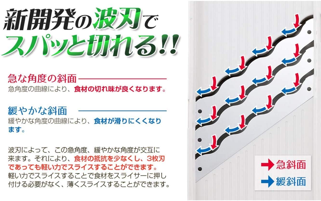 Ernest Slicer Shredded 3X Speed Japan A-77295 Black Restaurant Brand Amazon Limited - YOYO JAPAN