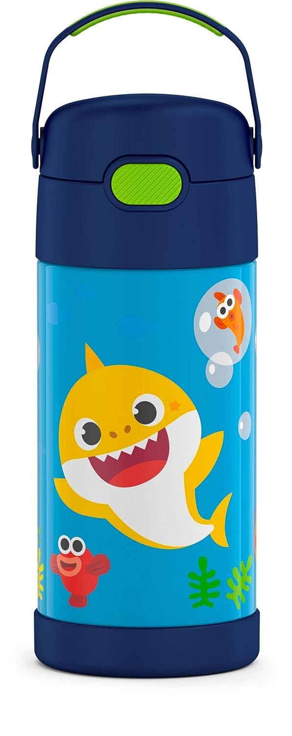 Thermos Funtainer 12Oz Stainless Steel Vacuum-Insulated Kids Straw Bottle Lol Surprise