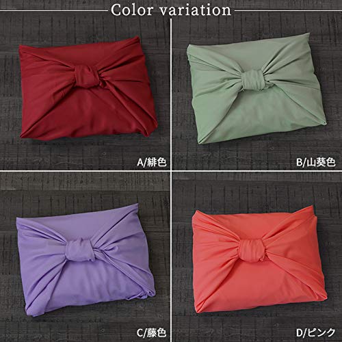 Awawa Furoshiki Large Size 3 Width 100Cm Plain Wasabi Color Made In Japan - YOYO JAPAN
