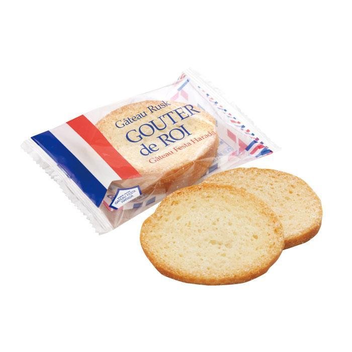 Gateau Festa Harada Gouter de Roi Sugar Rusk Can R3 36 pcs.