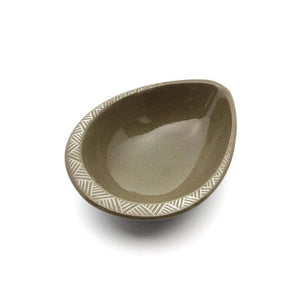 Ginpo Banko Ware Renge Soup Spoon & Spoon Rest Small - Spoon Rest only - YOYO JAPAN