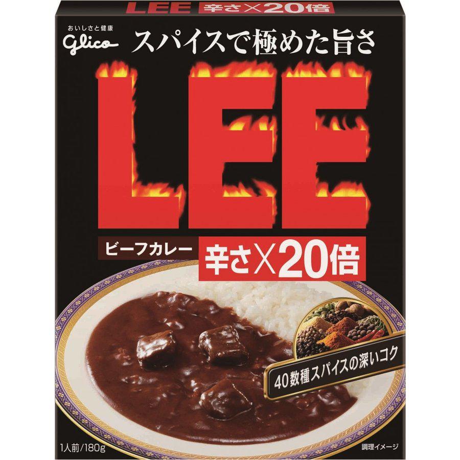 Glico Lee Beef Curry x20 Times Spicy Ultra Spicy Instant Curry Sauce 180g