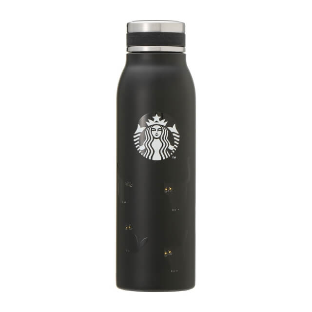 Halloween 2022 Stainless Steel Bottle Cat 444ml - Japanese Starbucks