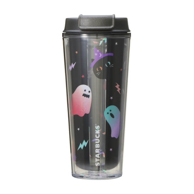 Halloween 2022 Tumbler Cat & Ghost 473ml - Japanese Starbucks