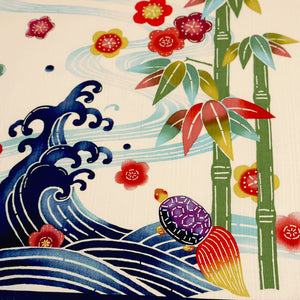 Hama Pattern Japan Wrapping Cloth 50Cm Sunny Day - YOYO JAPAN